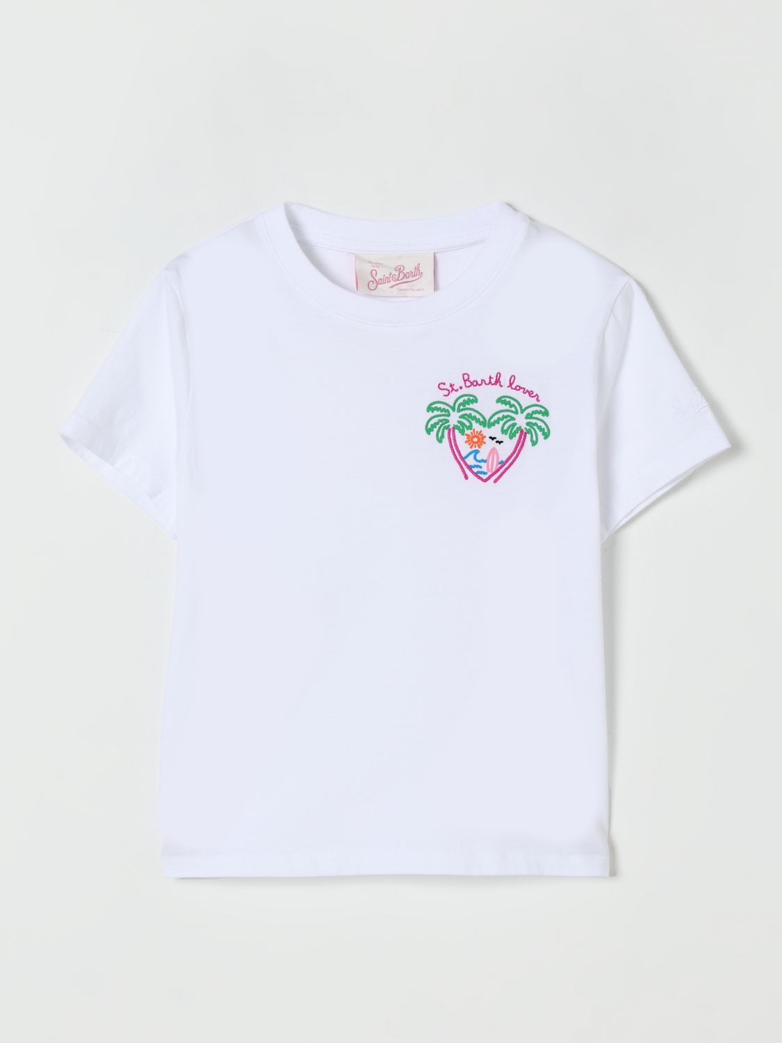 Mc2 Saint Barth T-shirt Kids Color Bianco 4 In White