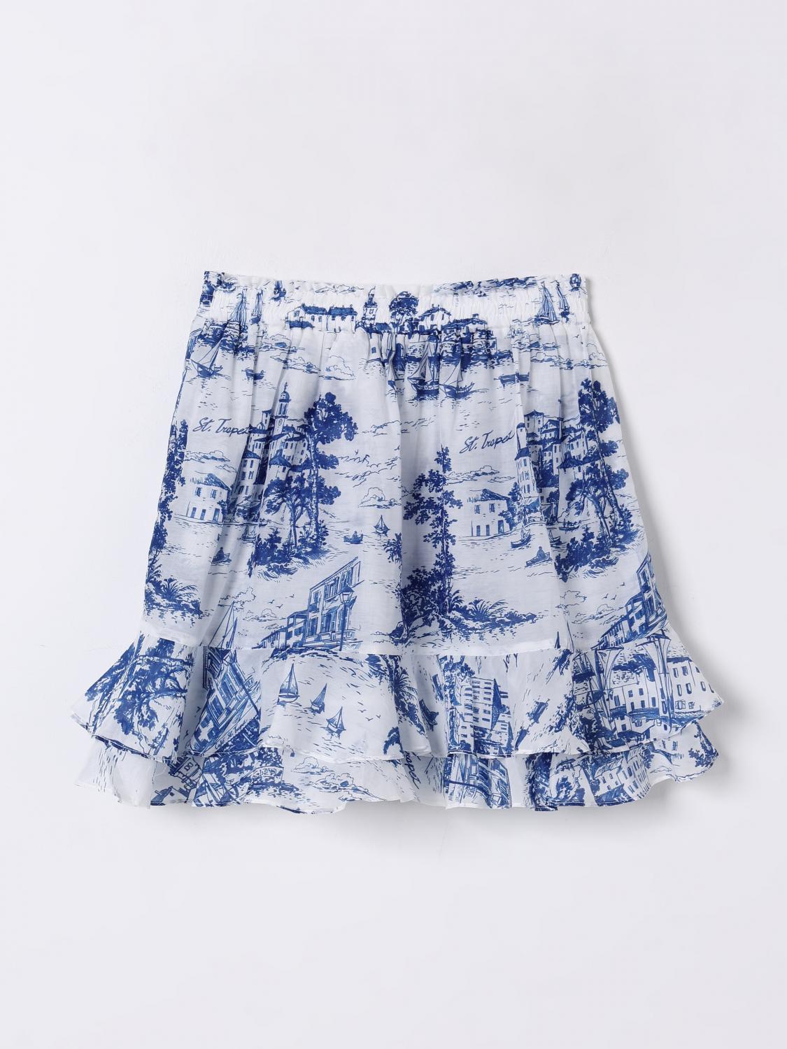 Mc2 Saint Barth Skirt Kids Color Multicolor In マルチカラー