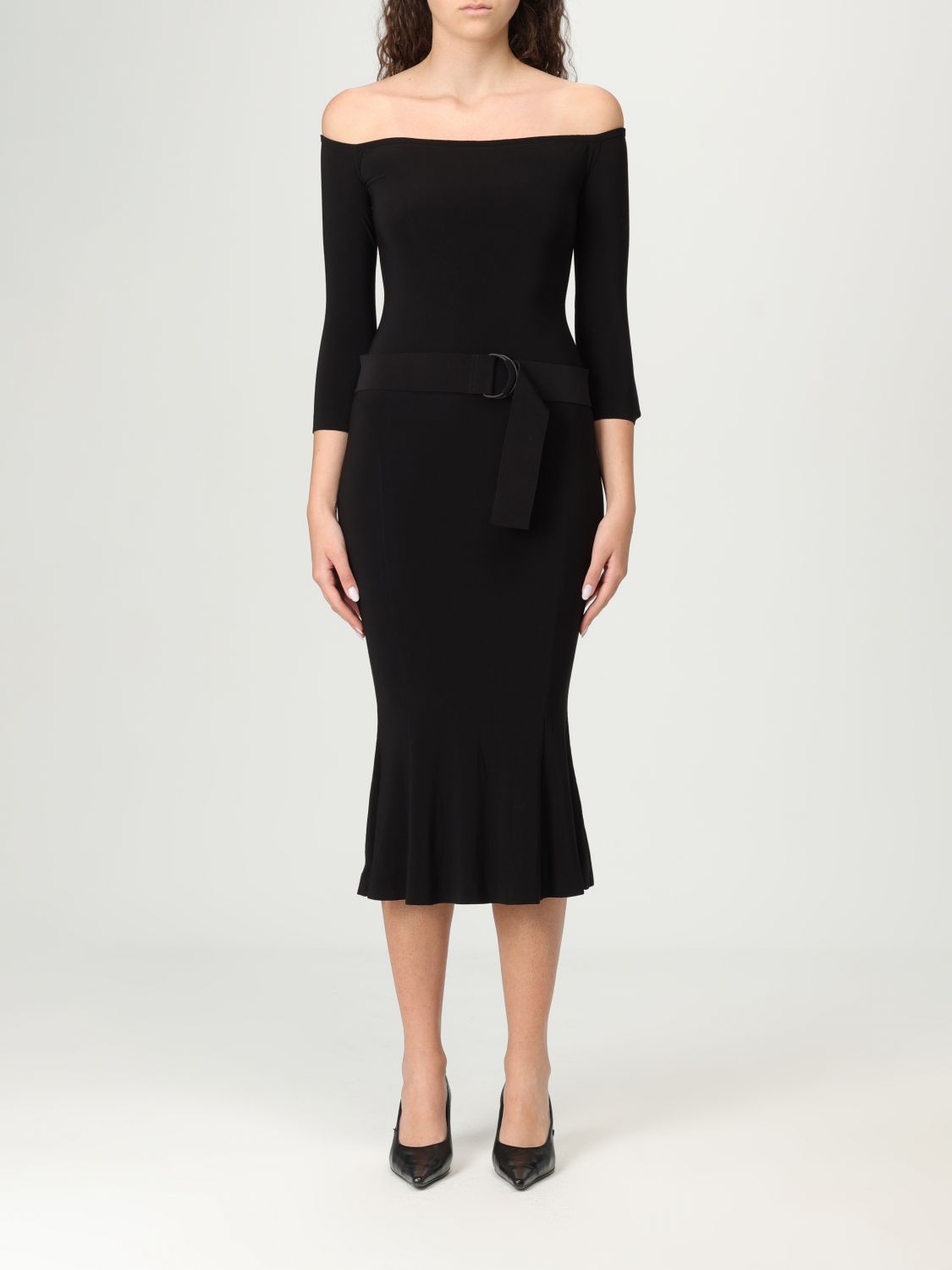 Norma Kamali Dress Woman Color Black