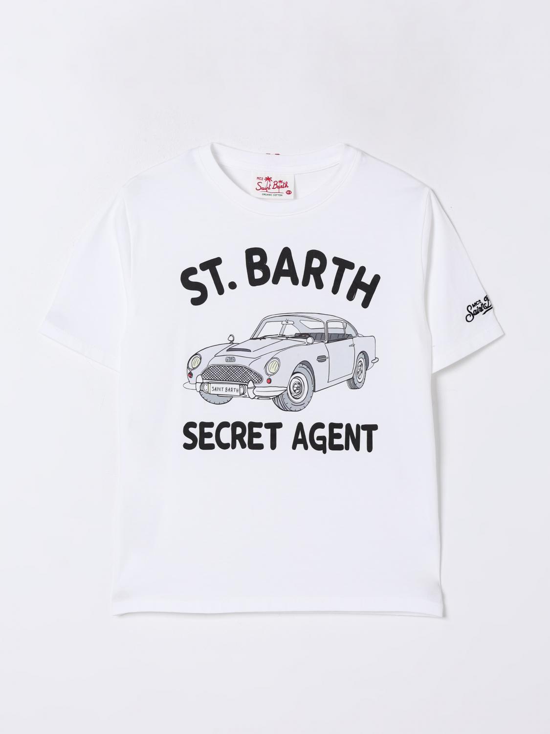 Mc2 Saint Barth T-shirt  Kids Color White In ホワイト