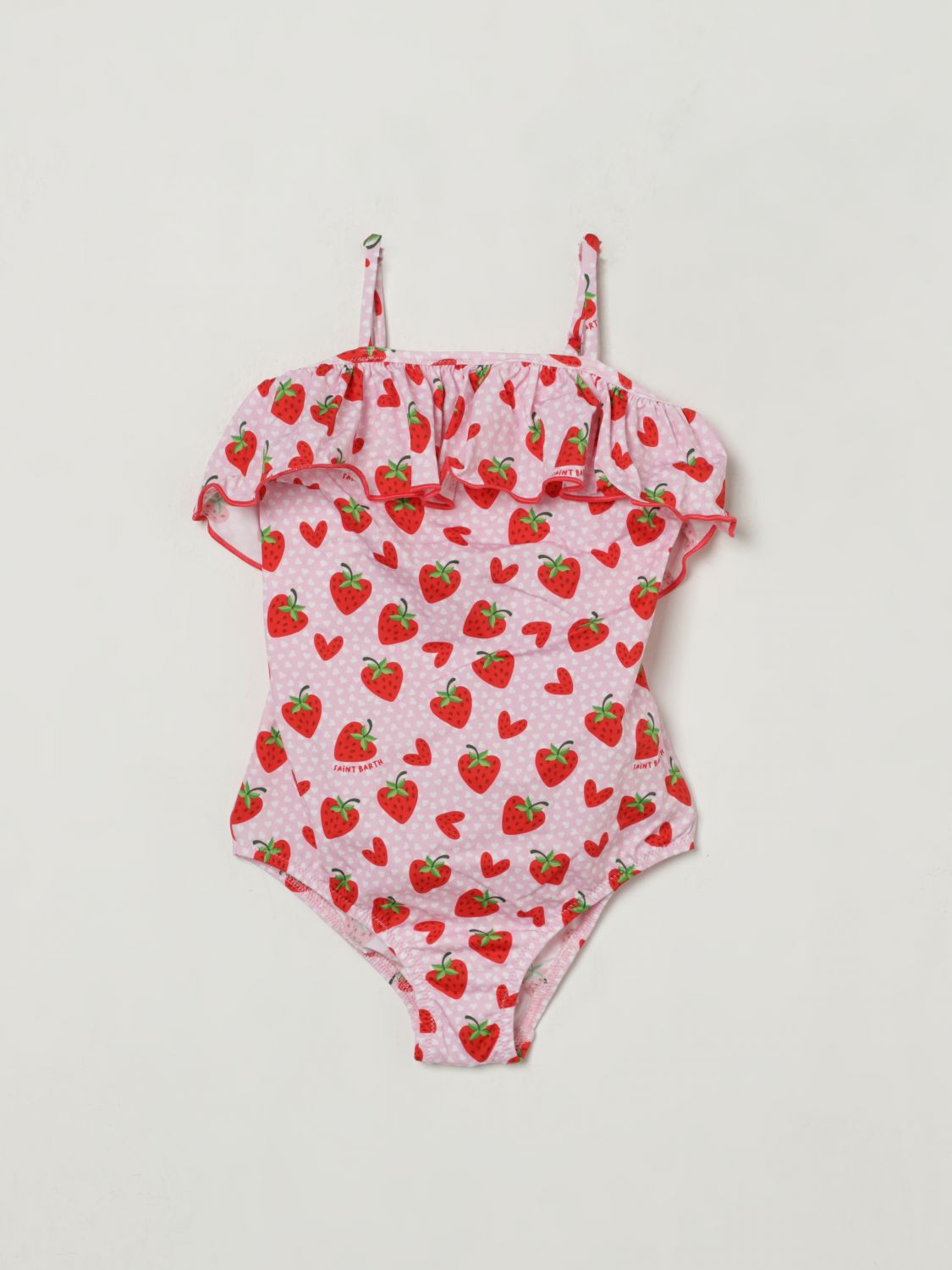 Shop Mc2 Saint Barth Swimsuit Kids Color Fa01