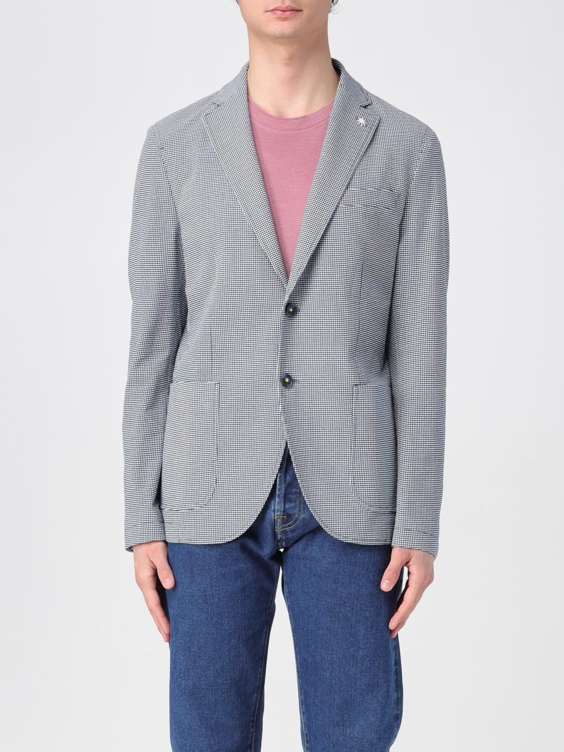 Manuel Ritz Blazer Men Color Blue In Blue