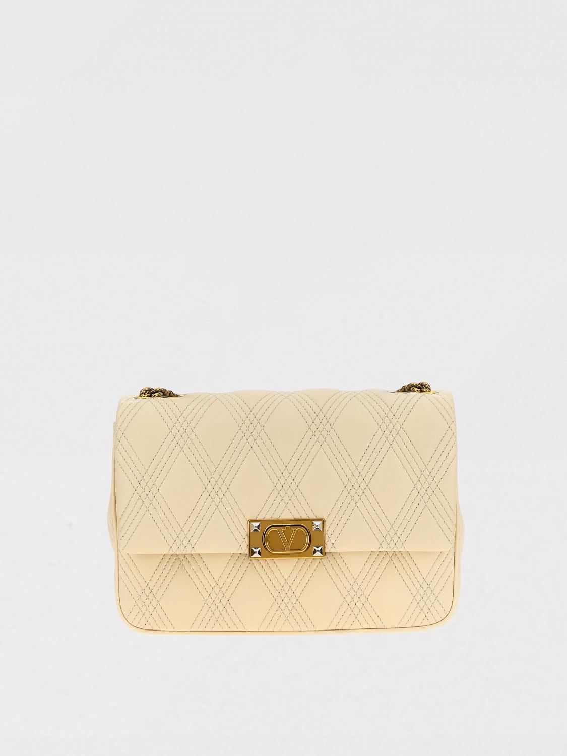 Valentino Shoulder Bag Woman Color White In White
