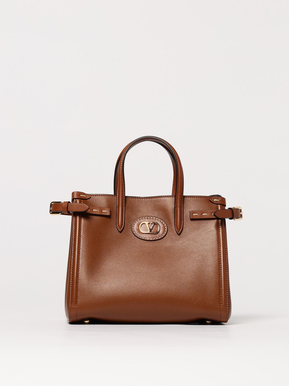 Valentino Tote Bags Woman Color Brown In Brown