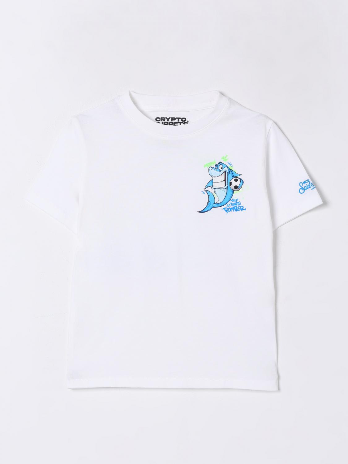 Mc2 Saint Barth T-shirt  Kids Color White 1 In ホワイト 1