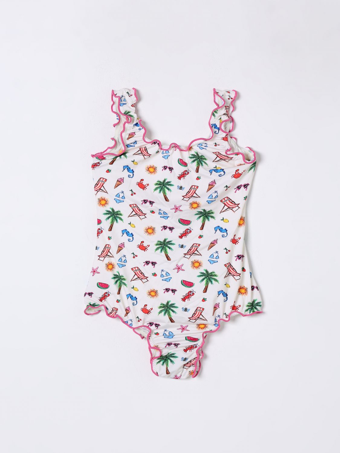 Mc2 Saint Barth Swimsuit Kids Color Multicolor In マルチカラー