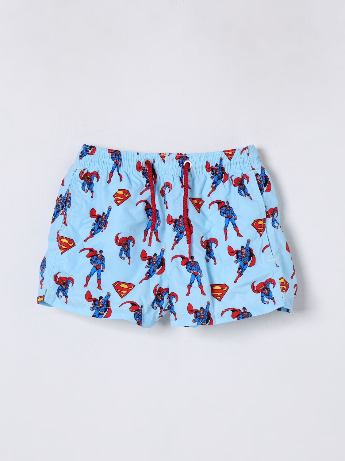 Shop Mc2 Saint Barth Swimsuit Kids Color Gnawed Blue