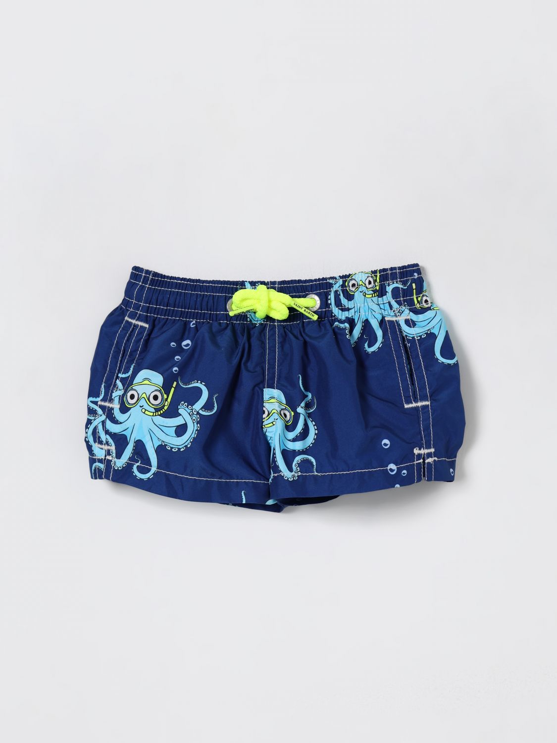 Mc2 Saint Barth Swimsuit Kids Color Blue 1 In Blue