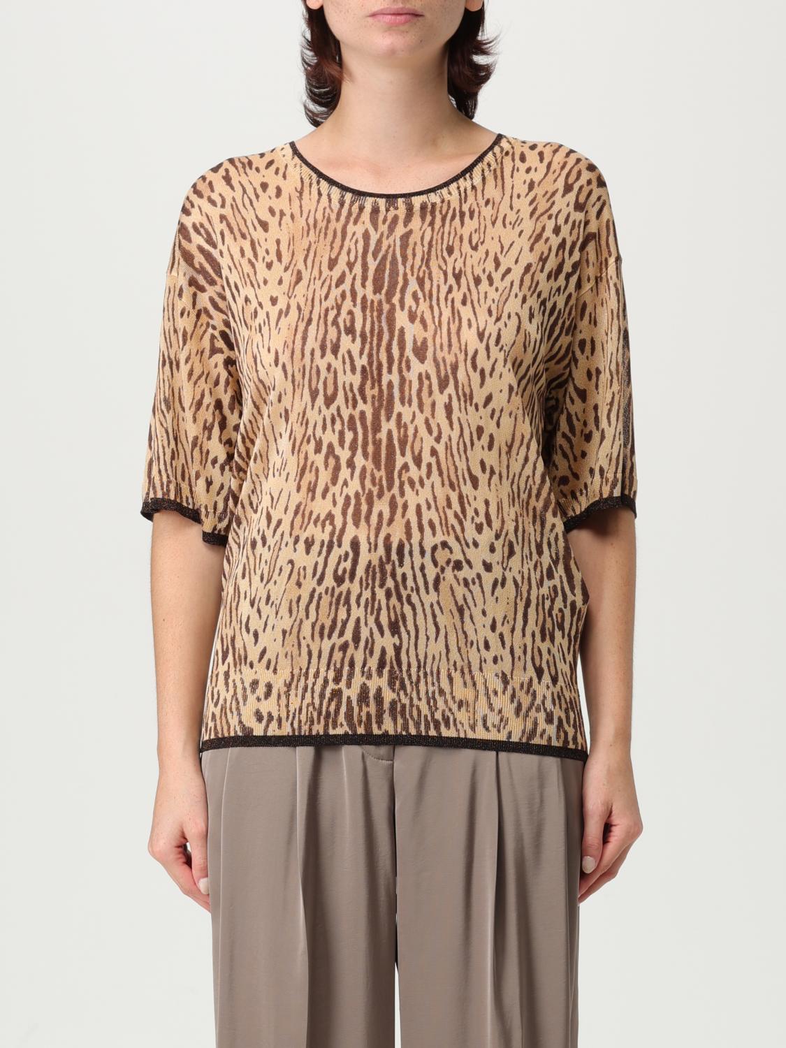 Liu •jo Sweater Liu Jo Woman Color Brown In Multi