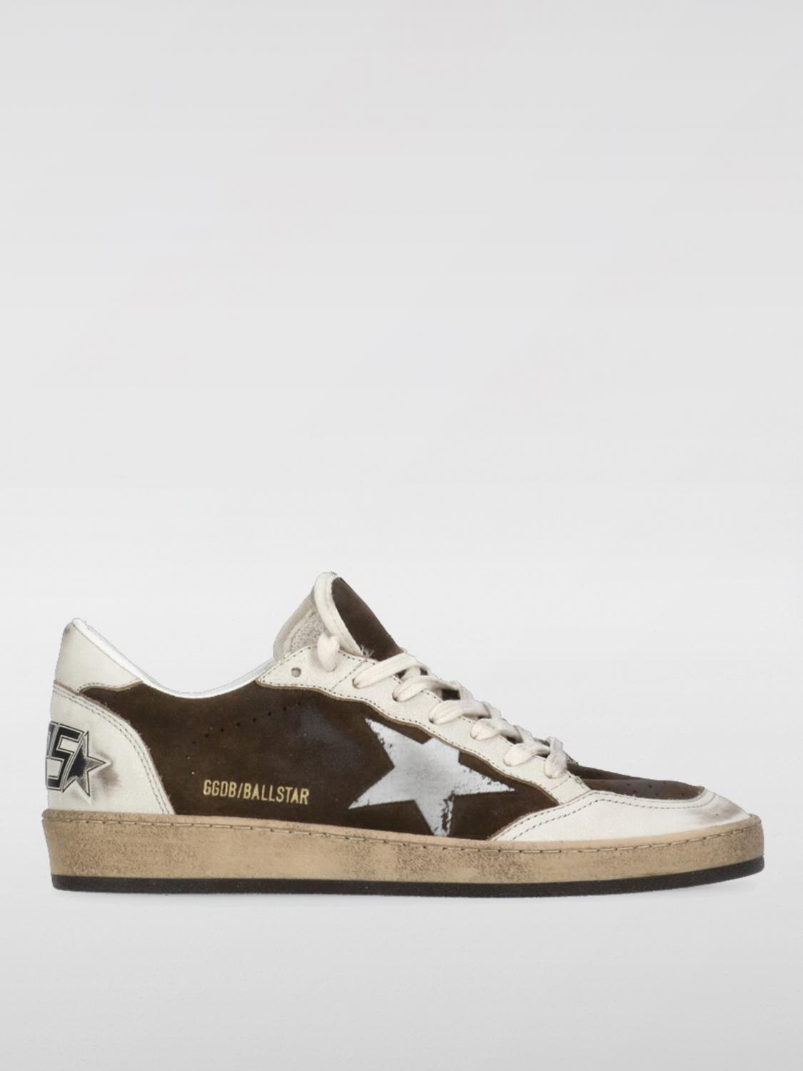 Shop Golden Goose Sneakers Woman Color Brown