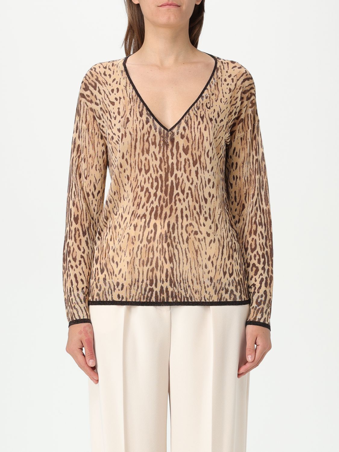 Liu •jo Sweater Liu Jo Woman Color Brown