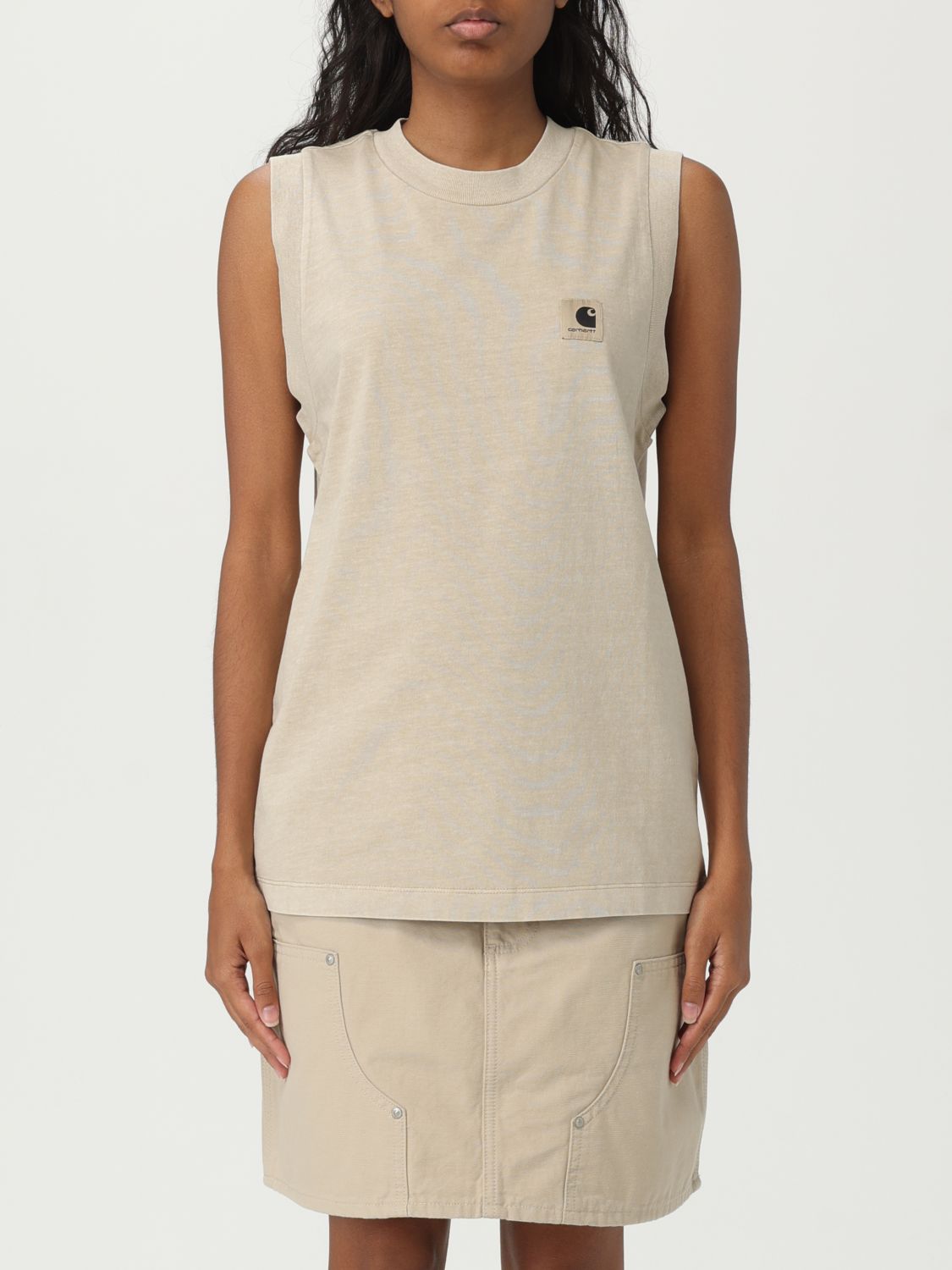Carhartt Crew Neck Sleeveless Organic Cotton Top