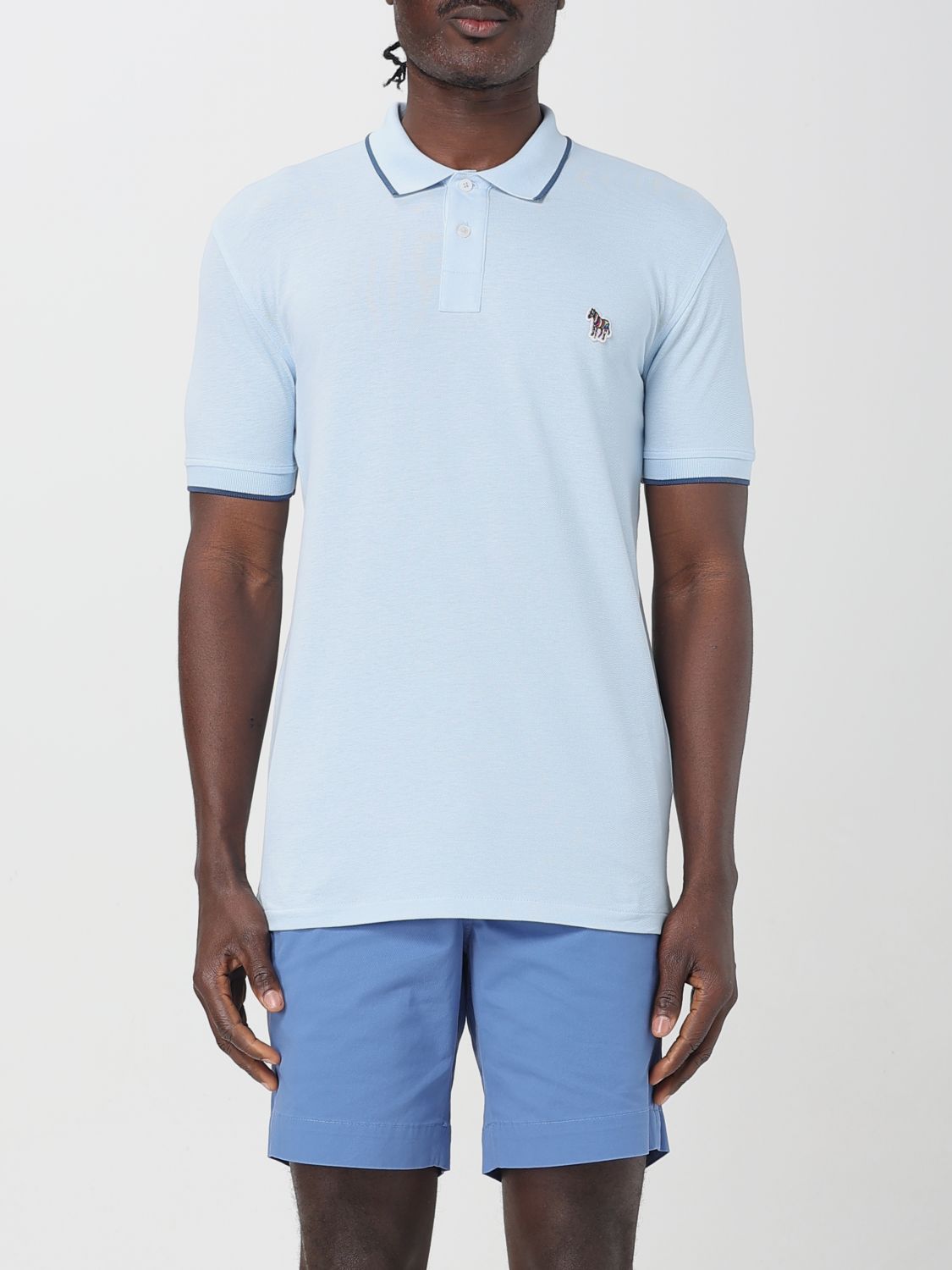 PAUL SMITH POLO SHIRT PAUL SMITH MEN COLOR BLUE G84520009