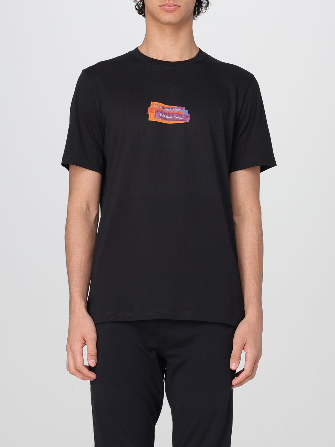 PAUL SMITH T-SHIRT PAUL SMITH MEN COLOR BLACK G84568002