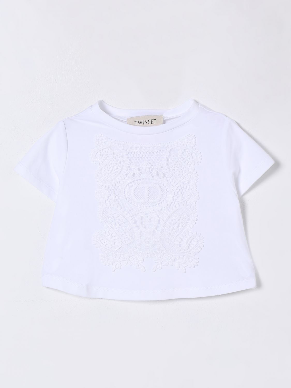 Shop Twinset T-shirt Kids Color White