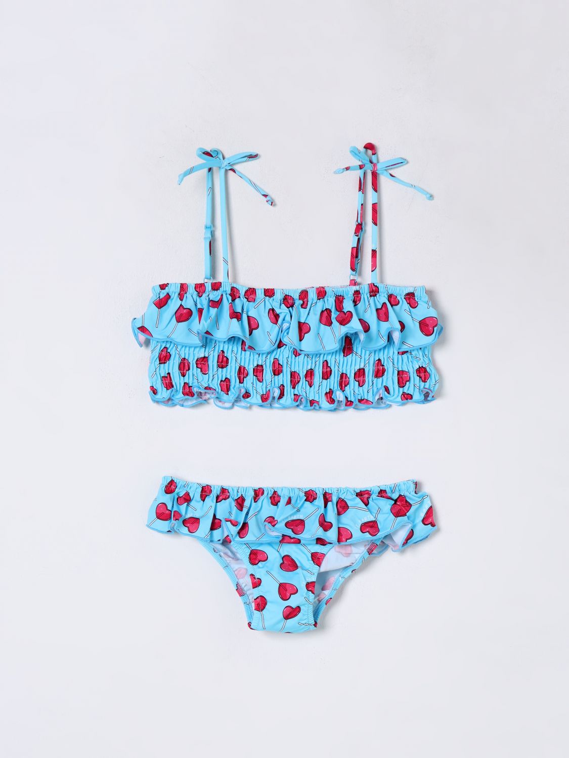 Mc2 Saint Barth Swimsuit  Kids Color Turquoise
