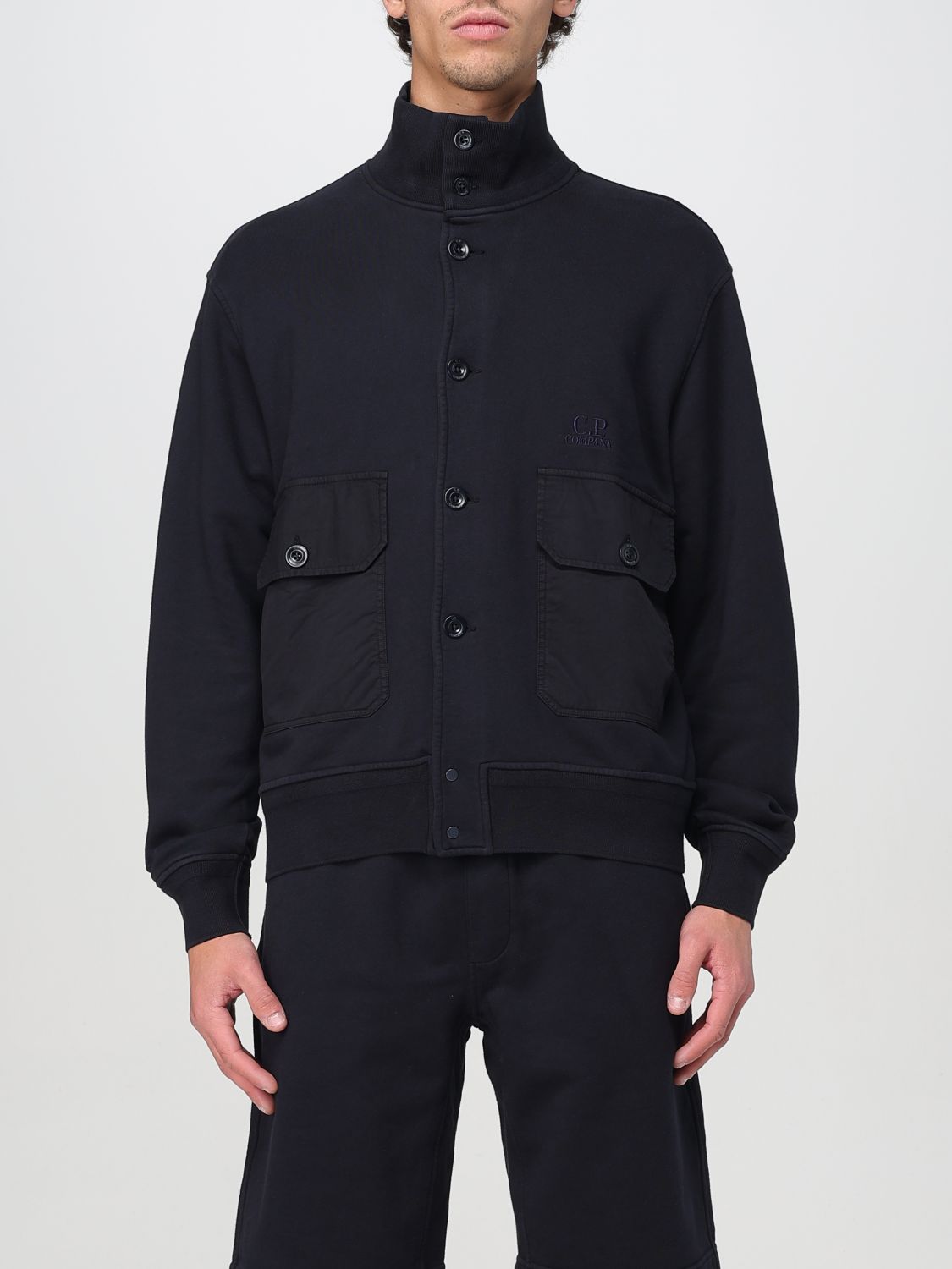 Shop C.p. Company Jacket C. P. Company Men Color Blue