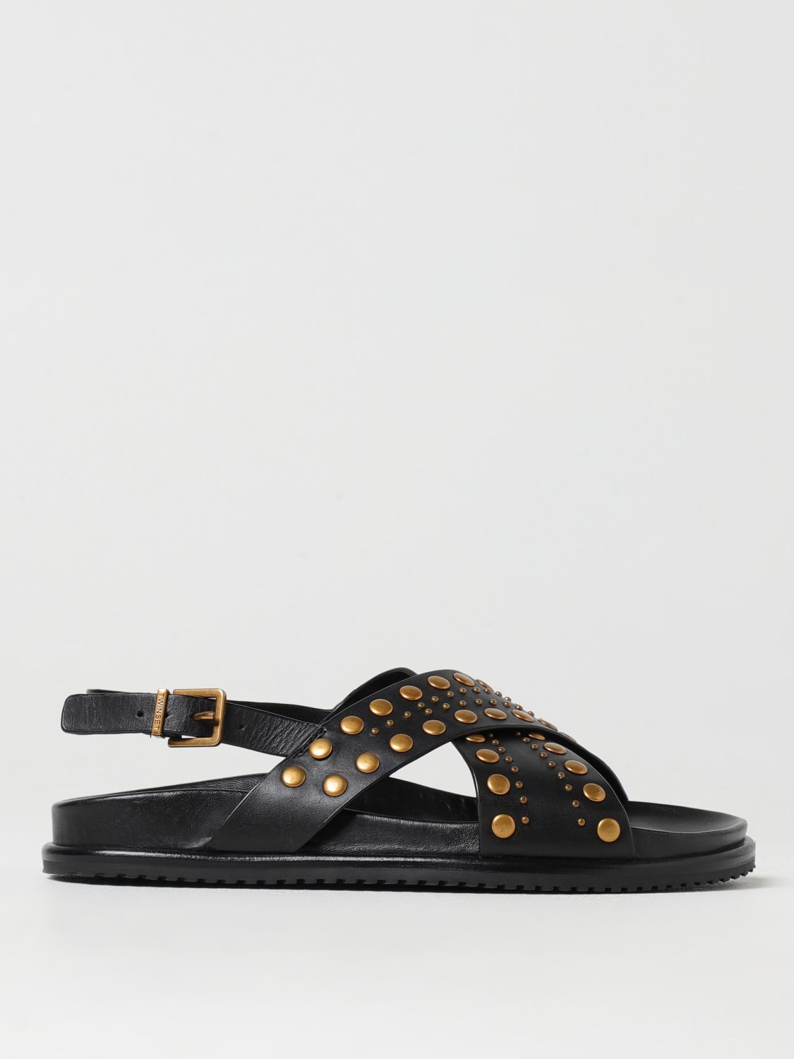 Twinset Flat Sandals  Woman Color Black