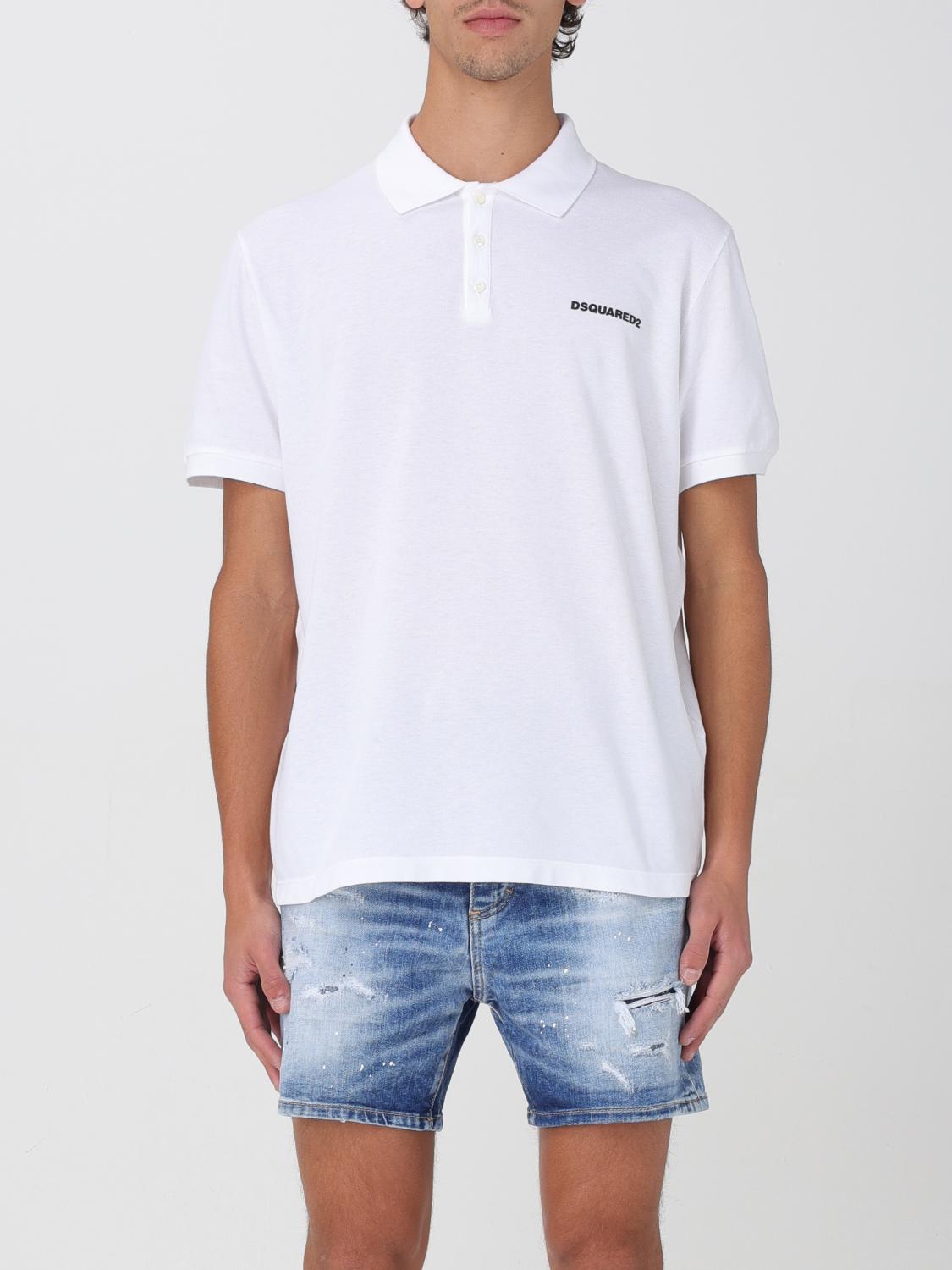 Polo Shirt DSQUARED2 Men color White