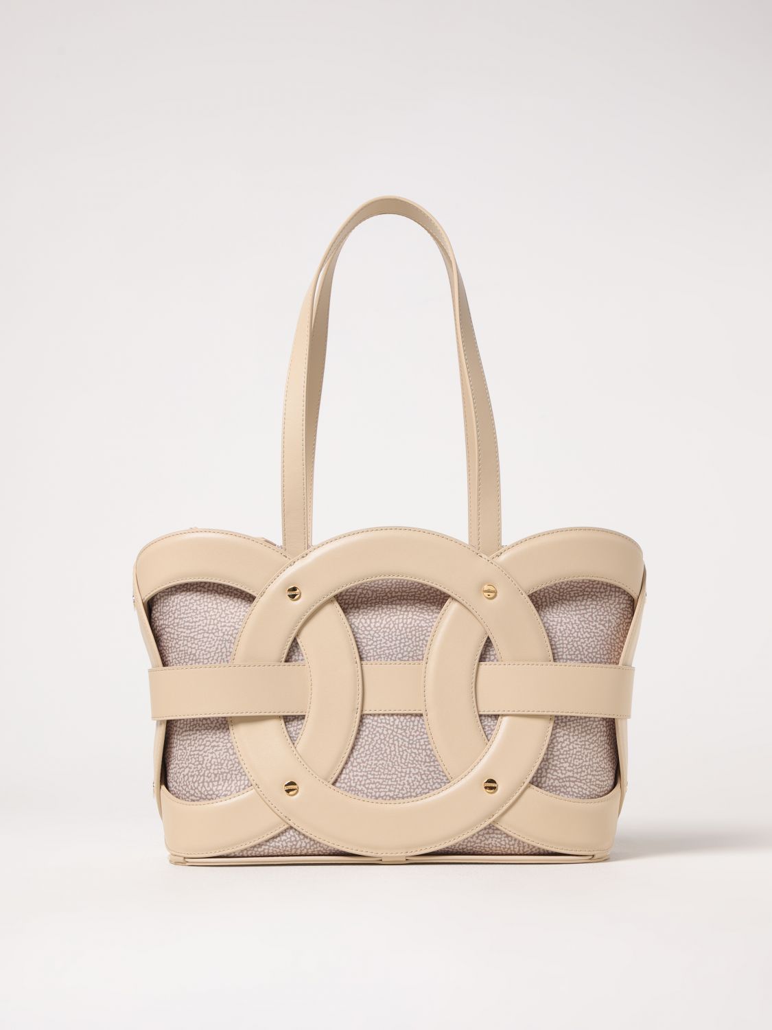 Borbonese Shoulder Bag  Woman Colour Ivory