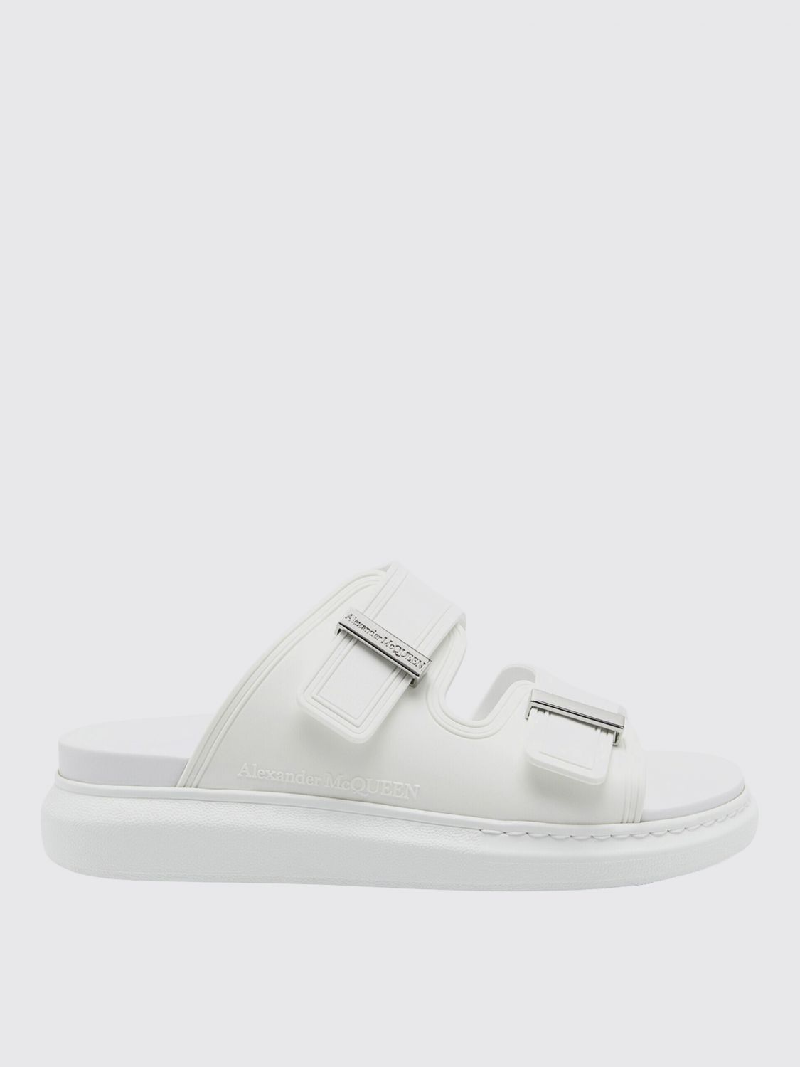 Alexander Mcqueen Sandals Men Color White