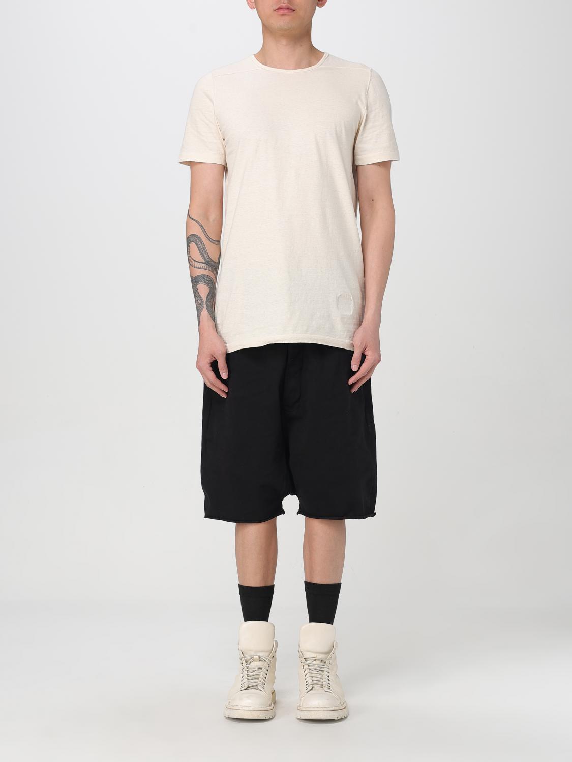 Rick Owens Drkshdw T-shirt  Men Color Beige In Beige