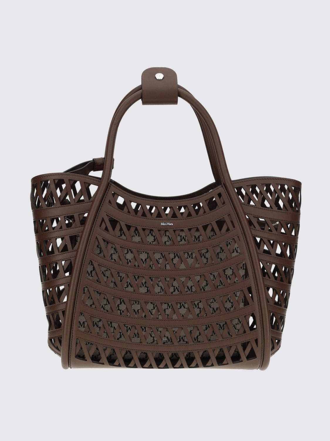 Max Mara Handbag Woman Color Walnut