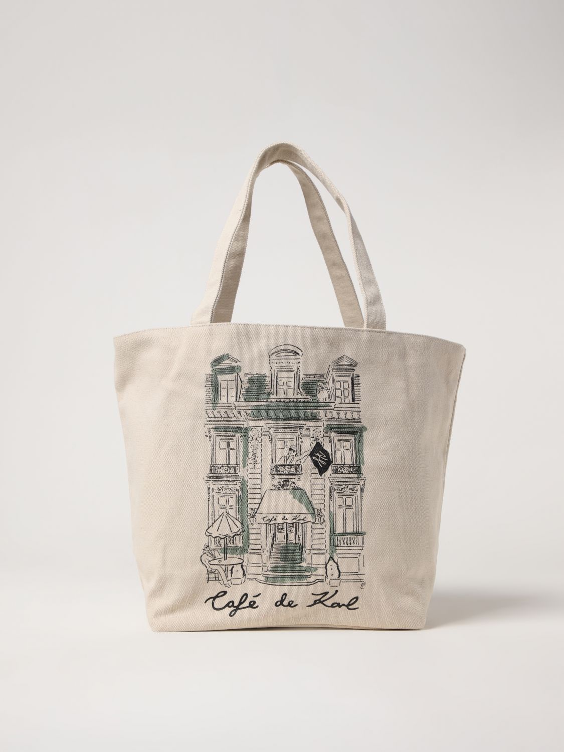Karl Lagerfeld Tote Bags  Woman Color Natural In Natural