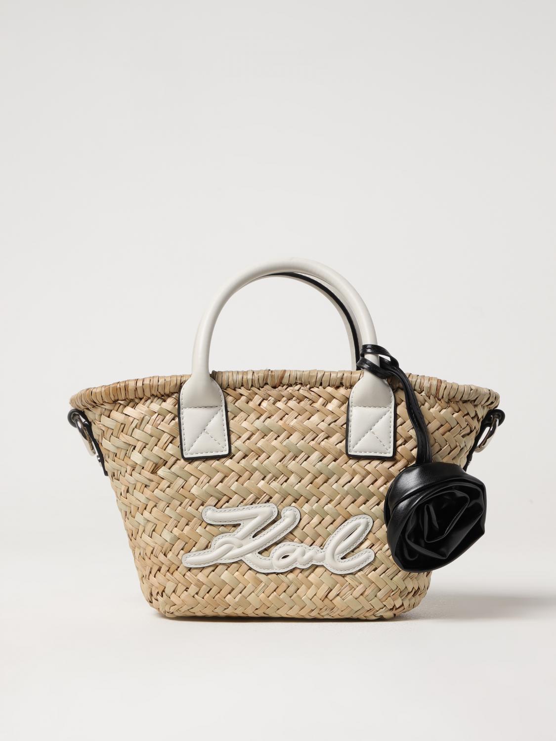 Karl Lagerfeld Tote Bags Woman Color Natural In Natural