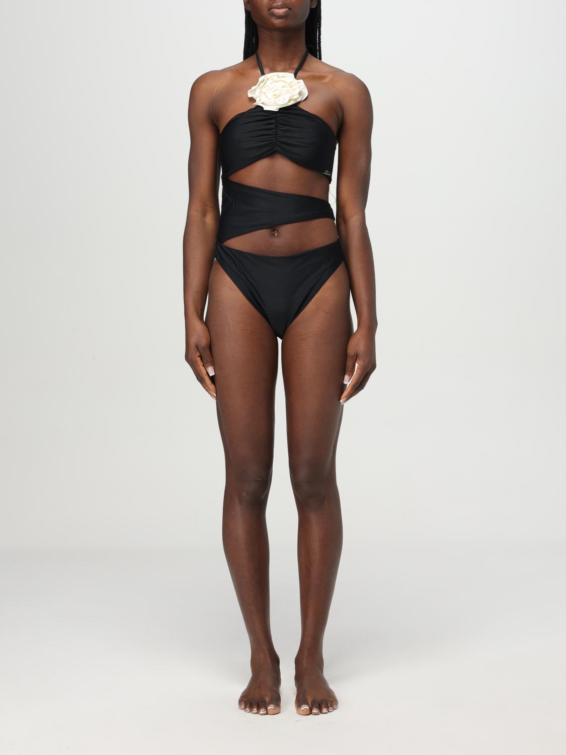 Karl Lagerfeld Swimsuit Woman Color Black In Black