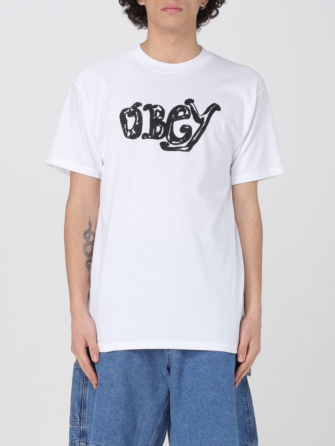 OBEY T-SHIRT OBEY MEN COLOR WHITE G85091001
