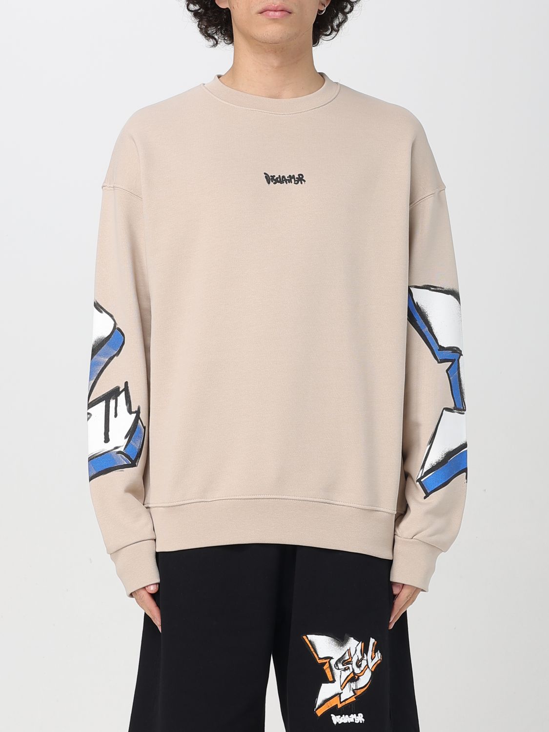 Disclaimer Sweater Men Color Safari In Safari