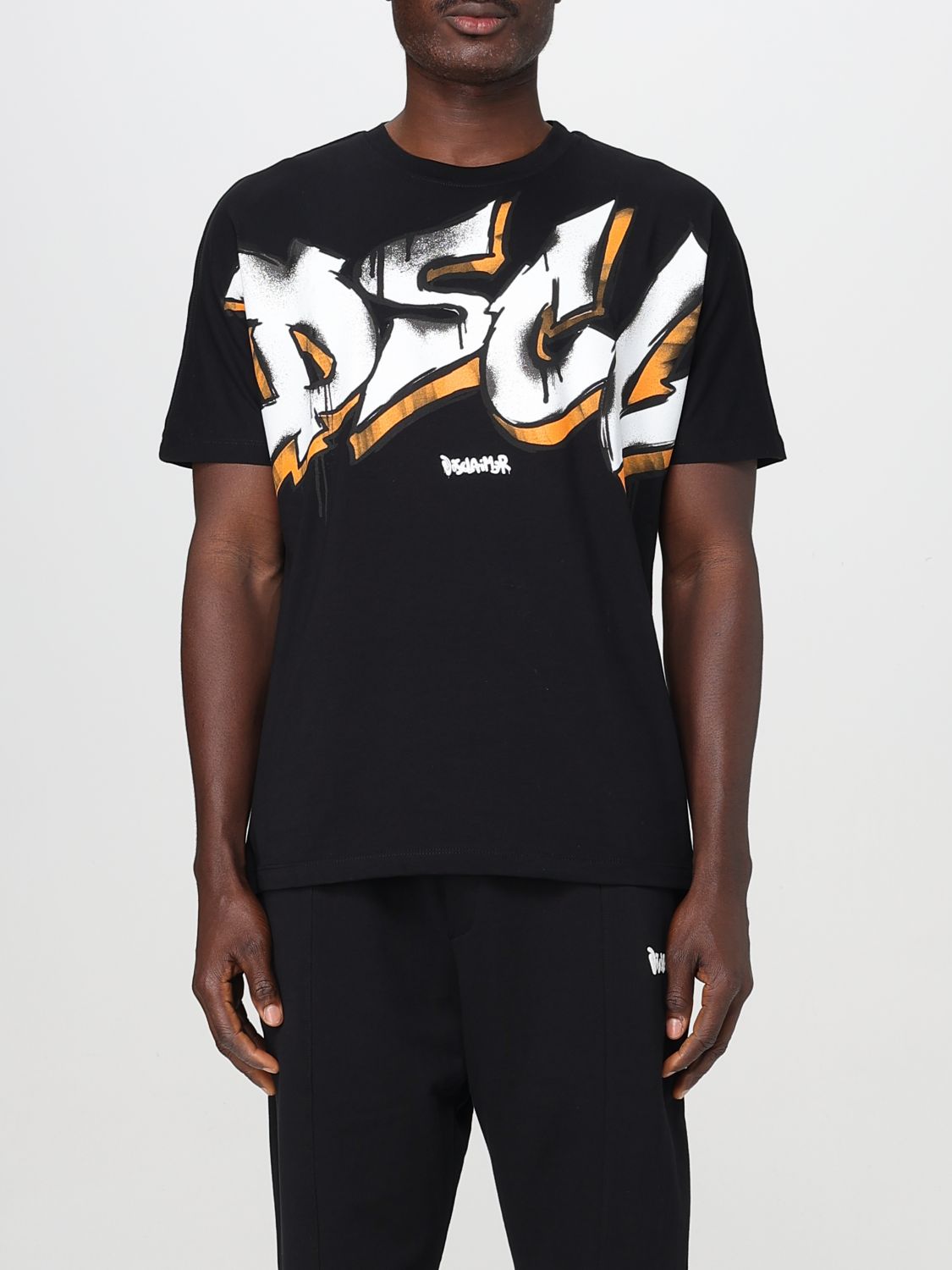 Disclaimer T-shirt  Men Color Black