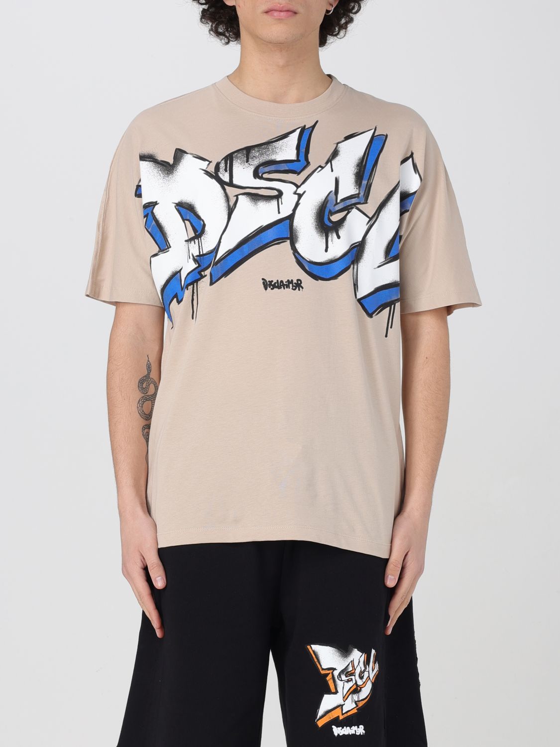 Disclaimer Sweater Men Color Safari In Safari