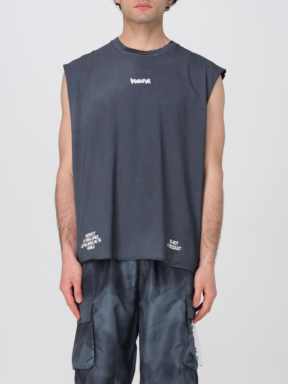 Disclaimer Sweater Men Color Black In Black