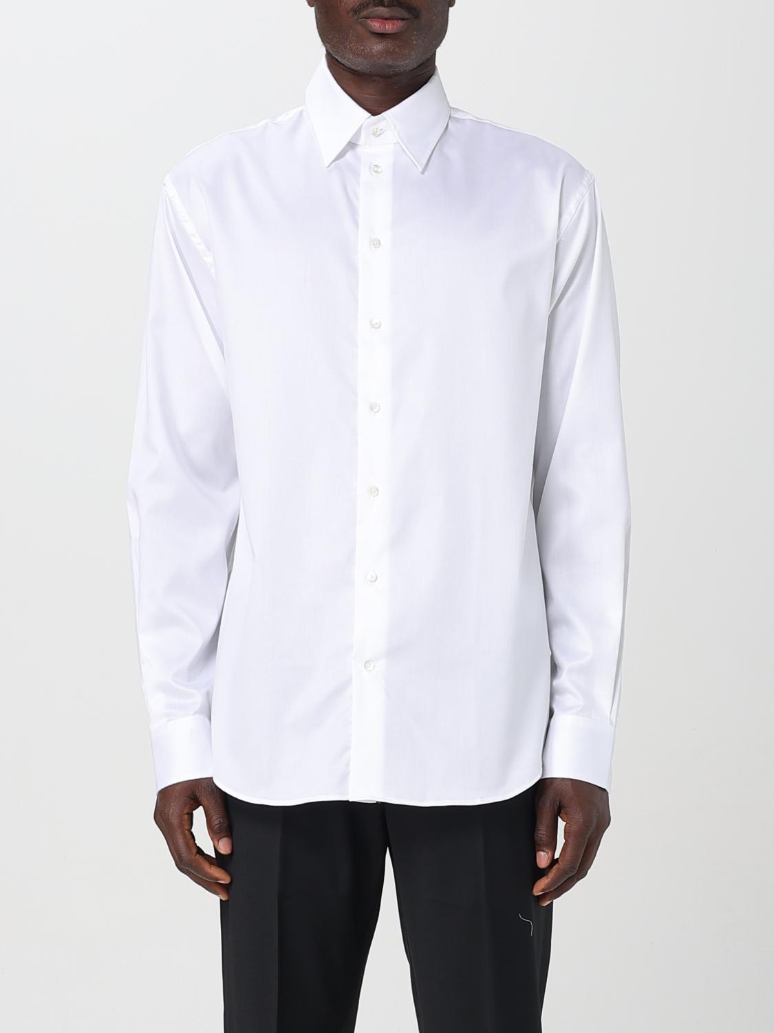 Emporio Armani Long-sleeve Shirt In White