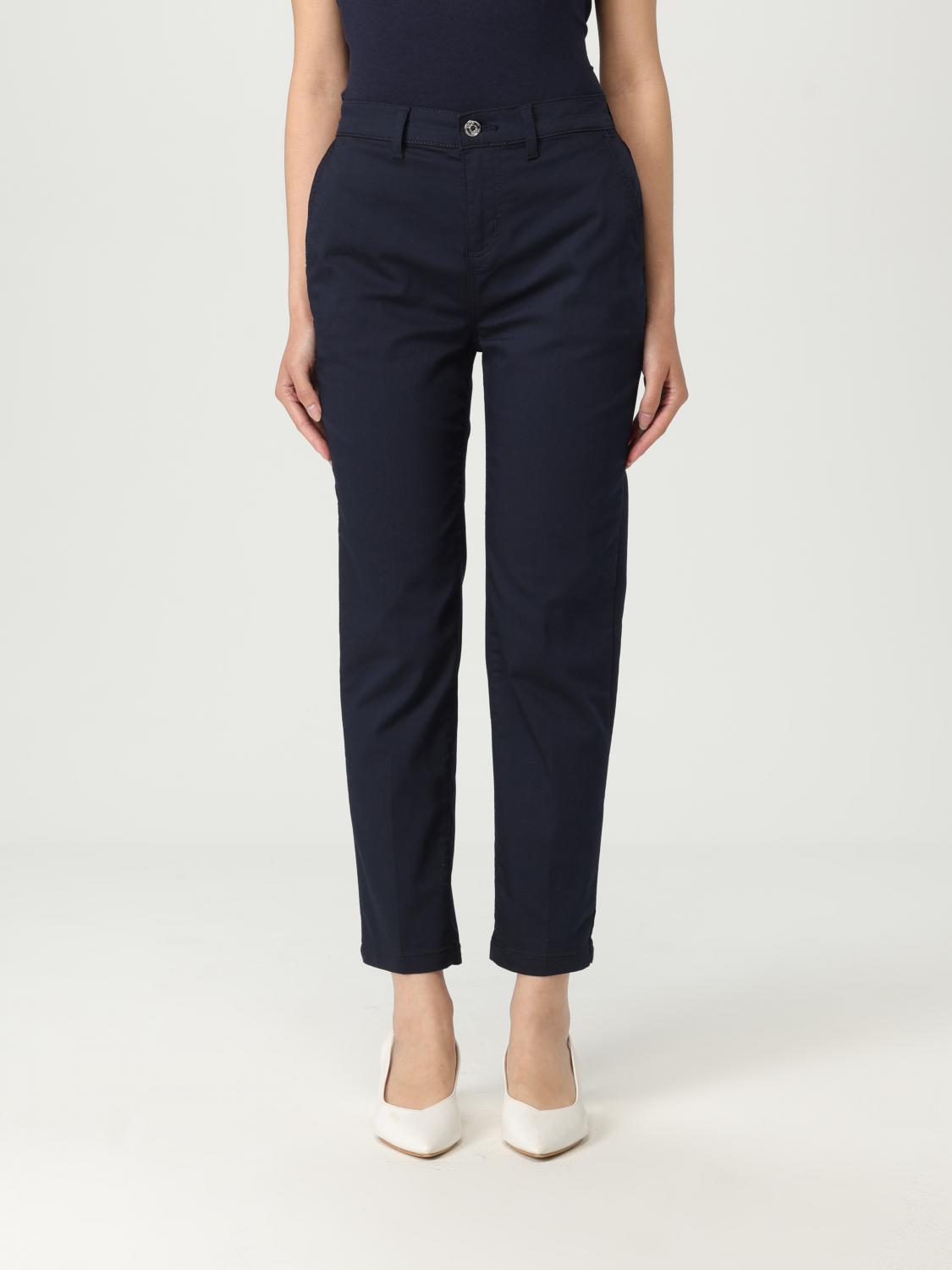 LIU •JO PANTS LIU JO WOMAN COLOR BLUE G85270009