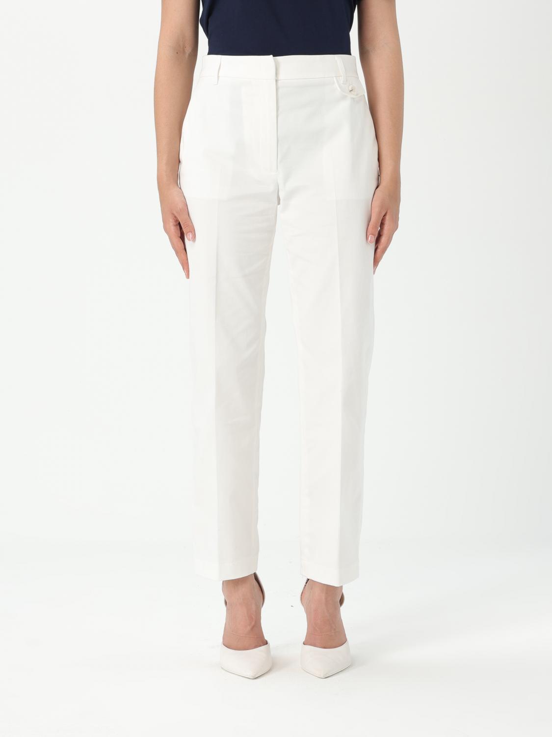 Liu •jo Pants Liu Jo Woman Color White In White