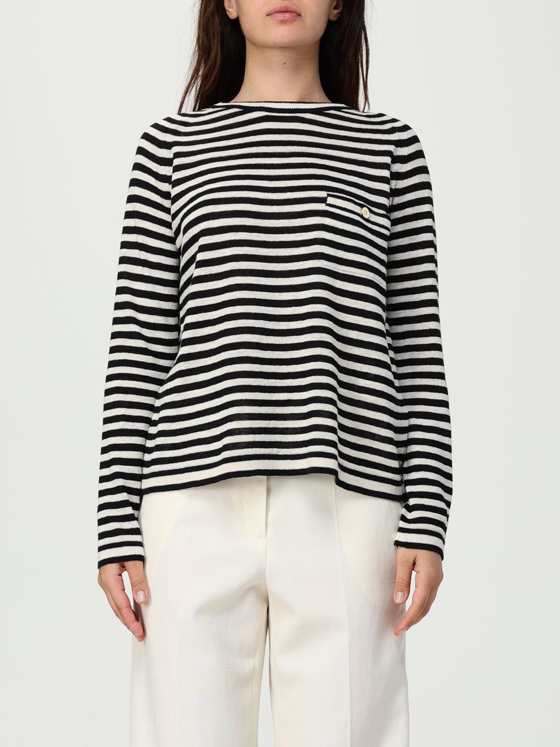 'S MAX MARA SWEATER 'S MAX MARA WOMAN COLOR BLUE G85332009