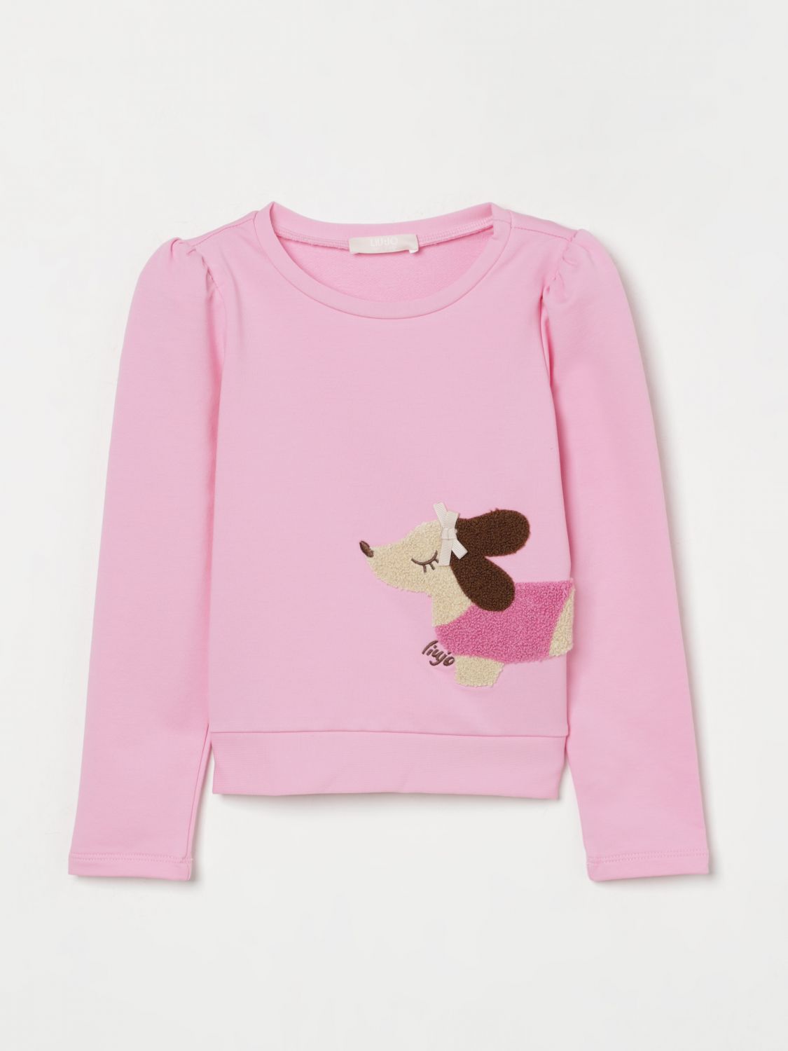 LIU •JO SWEATER LIU JO KIDS COLOR PINK G85334010