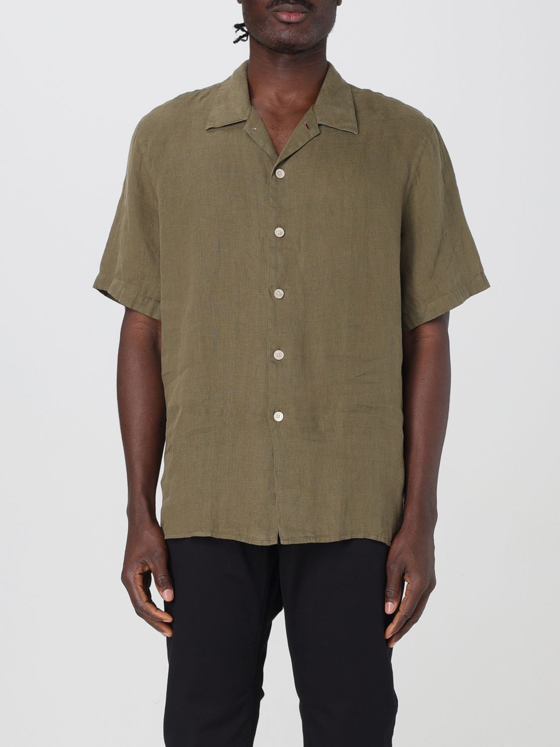 PAUL SMITH SHIRT PAUL SMITH MEN COLOR GREEN G85373012