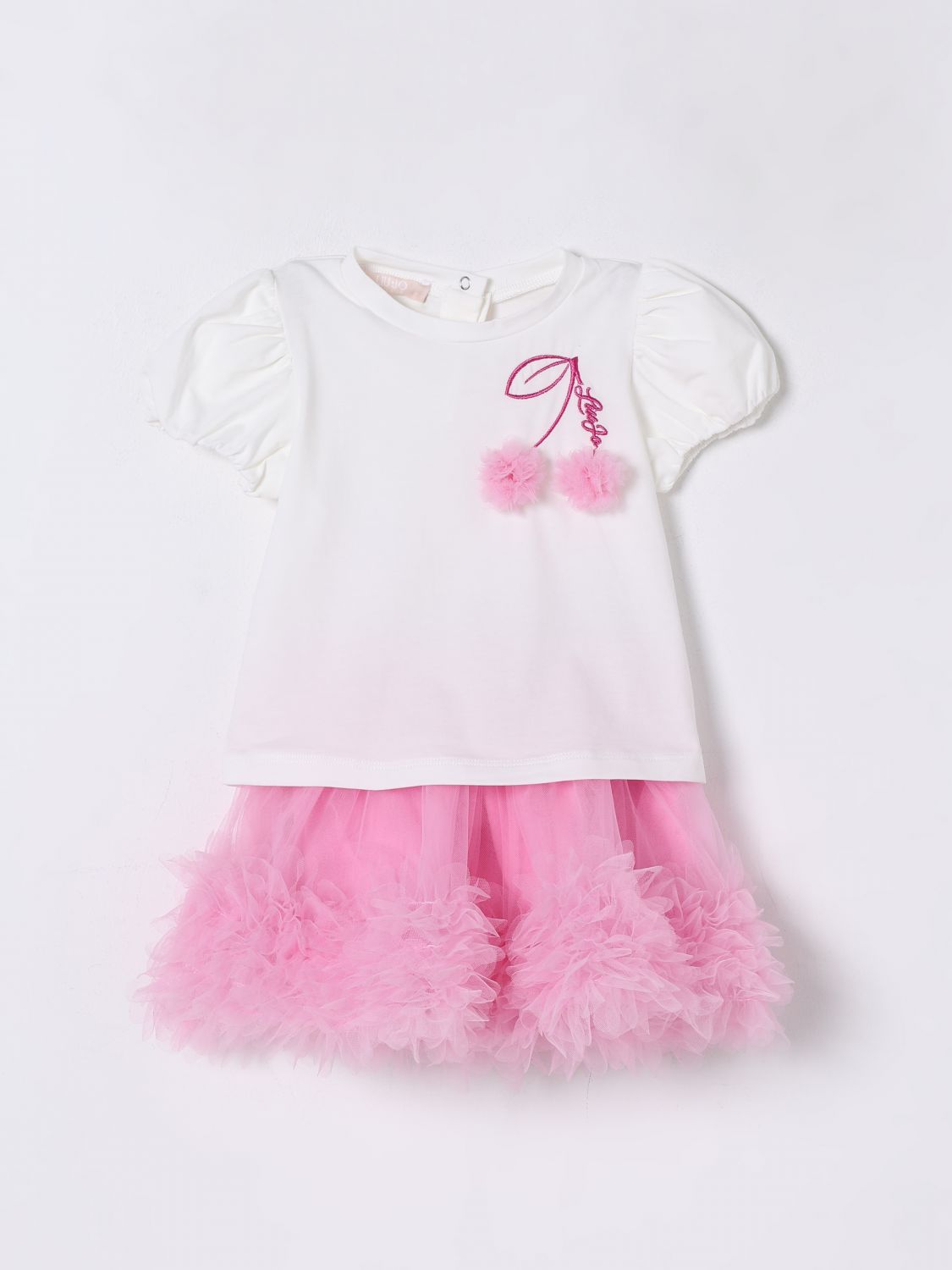 LIU •JO JUMPSUIT LIU JO KIDS COLOR WHITE G85388001