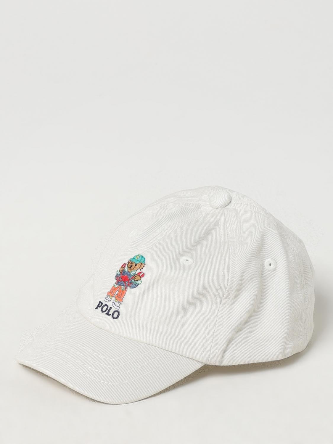 Polo Ralph Lauren Hat Kids  In White