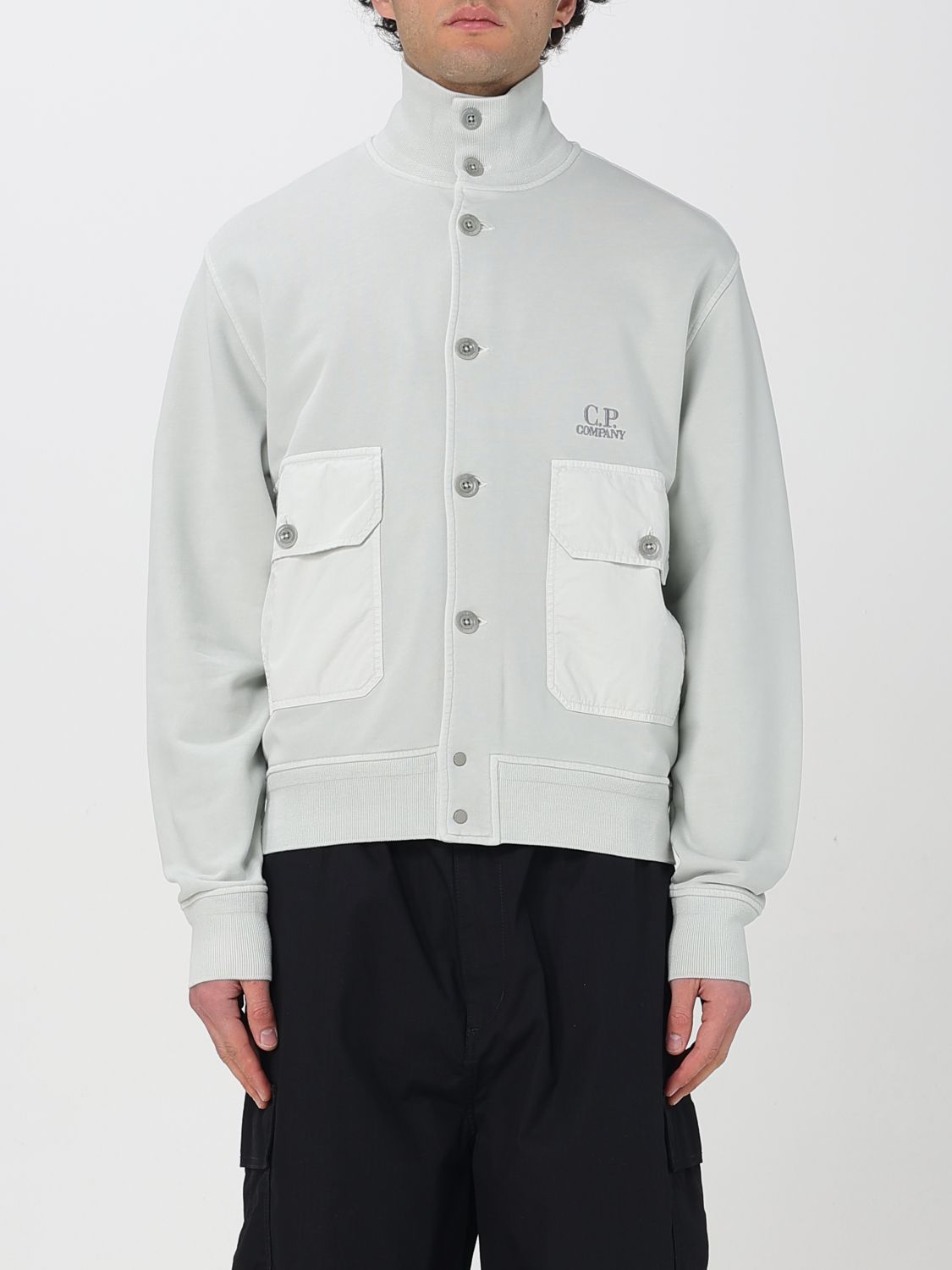 C.p. Company Sweatshirt C. P. Company Men Color Grey In グレー