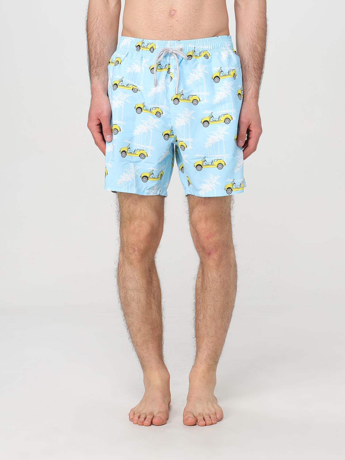 Mc2 Saint Barth Swimsuit  Men Color Blue
