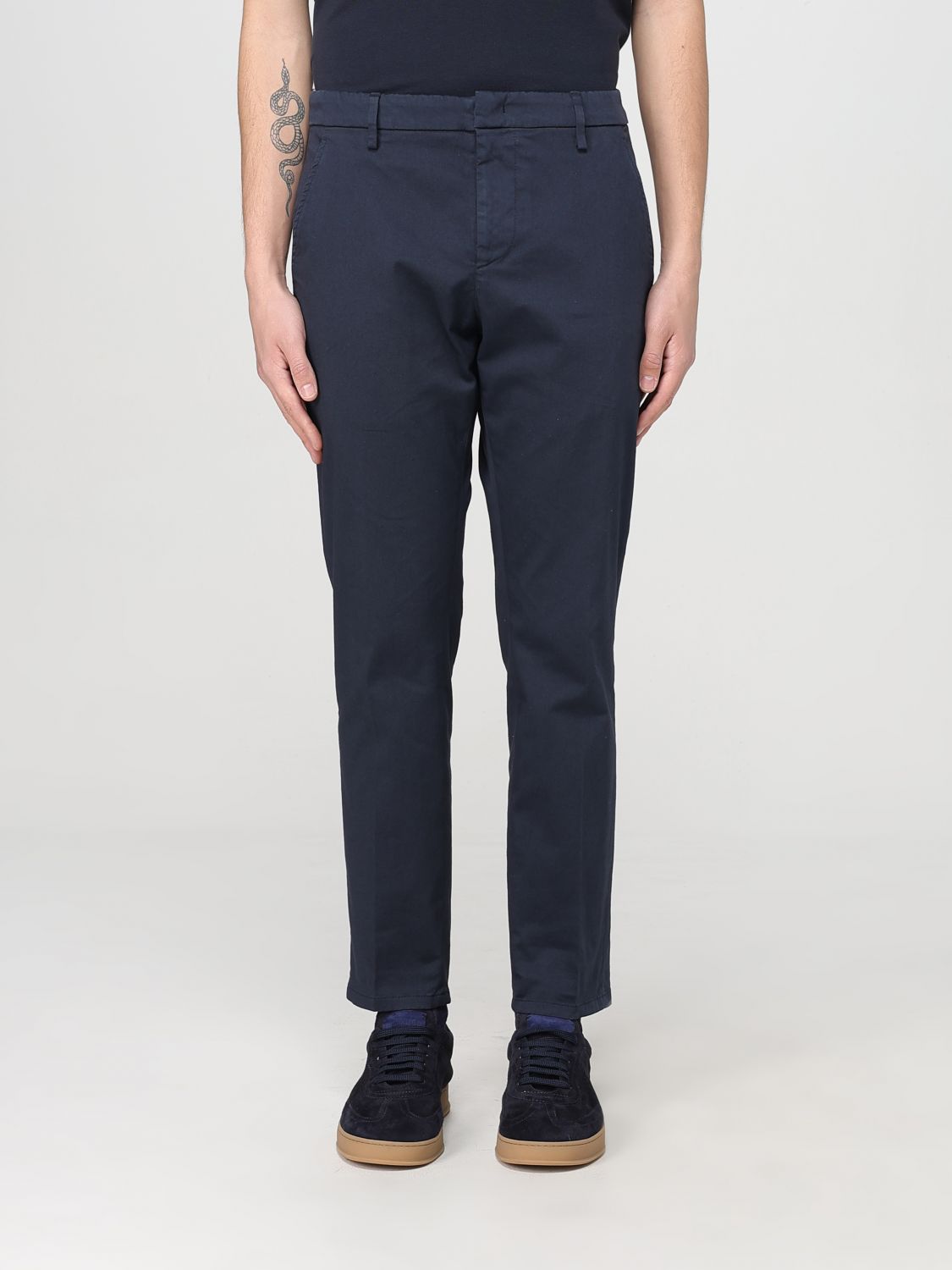 Dondup Pants Men Color Blue