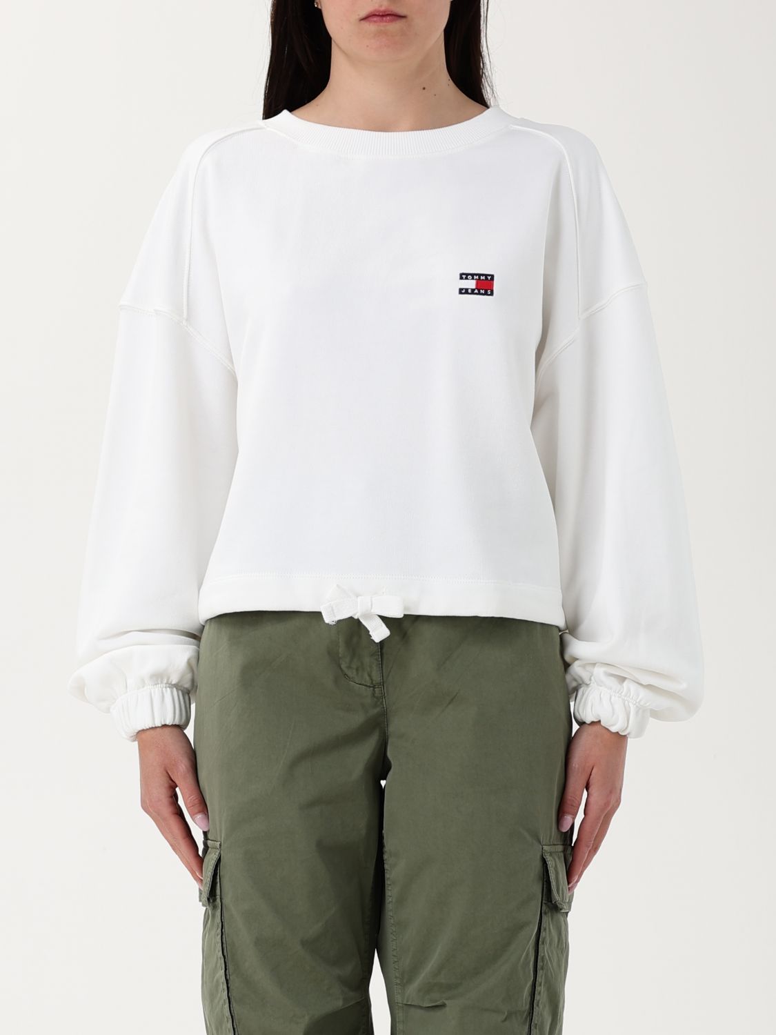 Tommy Jeans Sweatshirt  Woman Color White