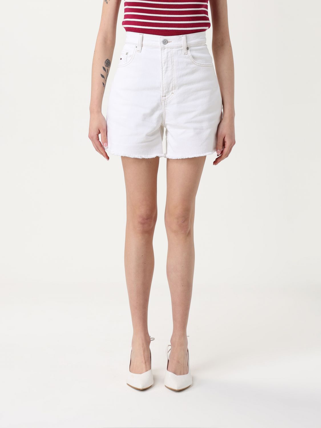 Tommy Jeans Short  Woman Color Black