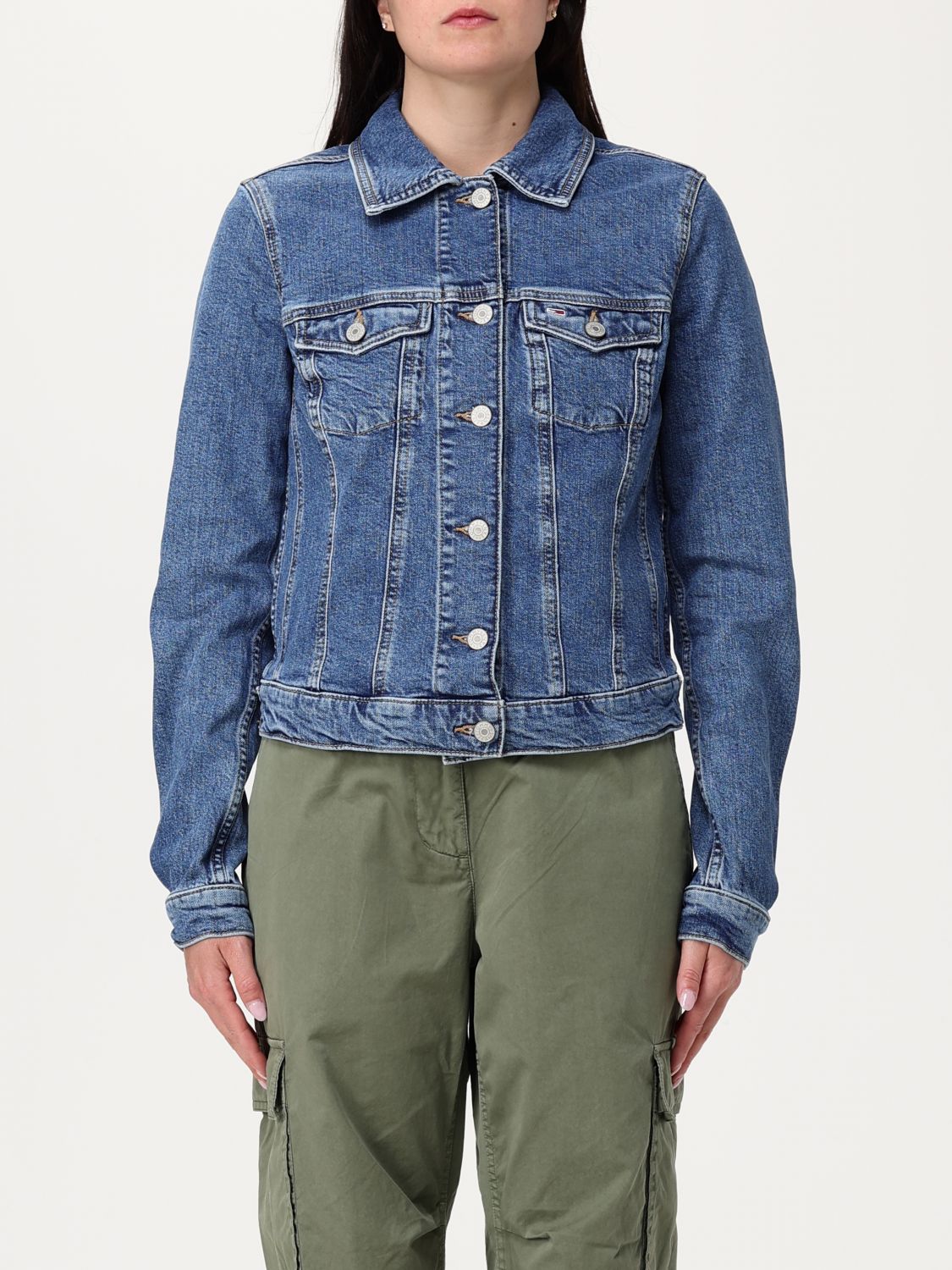 Tommy Jeans Jacket  Woman Color Navy