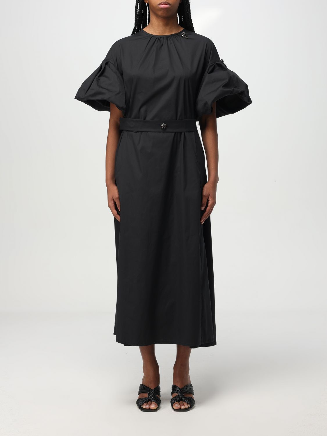 Shop 's Max Mara Dress Woman Color Black